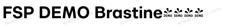 FSP DEMO Brastine字体转换 FSP DEMO Brastine字体转换